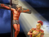 easter illustration jesus cross crucifixion roman solider easter illustration jesus cross crucifixion roman solider