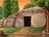 easter illustration the empty tomb easter illustration the empty tomb