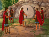 easter illustration roman soliders guard tomb of jesus easter illustration roman soliders guard tomb of jesus