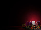 the traditional advent wreath week 3 candle