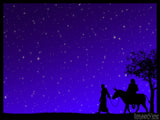 along the road star nativity background along the road star nativity background