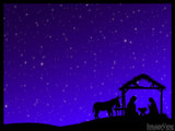 come to the stable star nativity background come to the stable star nativity background