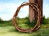 easter illustration jesus crown of thorns easter illustration jesus crown of thorns