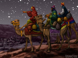 christmas illustrations we three kings christmas illustrations we three kings