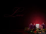 the traditional advent wreath love