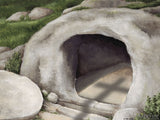 easter illustration empty tomb shadow of cross resurrection easter illustration empty tomb shadow of cross resurrection