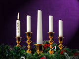 advent tapers hope candle background