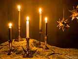 advent backgrounds candles on gold cloth