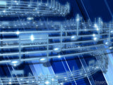 blue music notes background blue music notes background