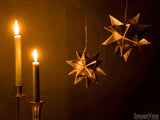 advent backgrounds candles and gold star