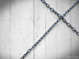 chains links for a cross chains links for a cross
