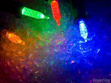 christmas background colored lights on ice christmas background colored lights on ice