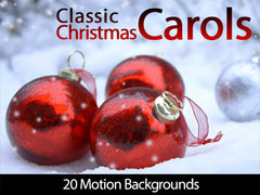 Classic Christmas Carols Motion Backgrounds Collection Classic Christmas Carols Motion Backgrounds Collection