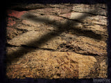 cross shadow on flagstones cross shadow on flagstones