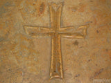 stone background with cross embedded in it stone background with cross embedded in it