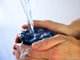 hands holding cup of water being filled hands holding cup of water being filled