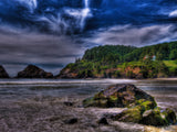 dark skies by the sea side dark skies by the sea side
