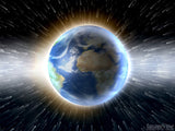 earth and the galaxy glowing background earth and the galaxy glowing background