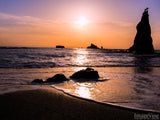 Sunset Backgrounds edge of twilight sea stacks Sunset Backgrounds edge of twilight sea stacks