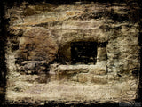 empty tomb grunge background empty tomb grunge background