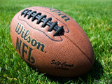 football on grass down set- football on grass down set-