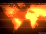 glowing atlas in gold glowing atlas in gold