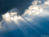 God rays background God rays background
