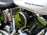 closeup Harley Davidson engine gone riding closeup Harley Davidson engine gone riding