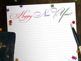 pen paper with happy new years pen paper with happy new years