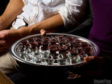passing the communion tray passing the communion tray
