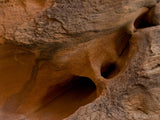 pattern holes in the sandstone walls pattern holes in the sandstone walls