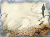 man footprints in his steps man footprints in his steps