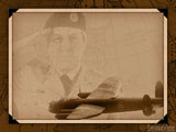 men in background solutes of plane men in background solutes of plane
