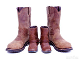 dad's boots kid's boots together dad's boots kid's boots together