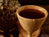 old wooden wine cup old wooden wine cup