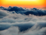 view from on top of the clouds view from on top of the clouds