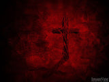 red and black background with a cross red and black background with a cross