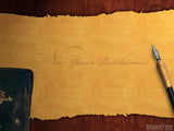 resolutions on paper for the new year resolutions on paper for the new year