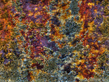rusted pattern in steel by the sea rusted pattern in steel by the sea