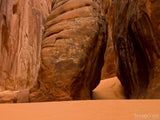 sand stone arch way in  sand stone arch way in