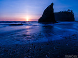 Sunset Backgrounds sapphire water sand beach haystack Sunset Backgrounds sapphire water sand beach haystack