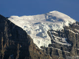 snow packed mountain top snow packed mountain top