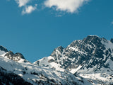 snowy mountain peaks snowy mountain peaks