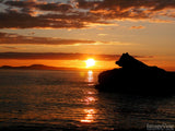 sundown on the water sundown on the water