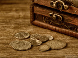 treasure box old coins treasure box old coins