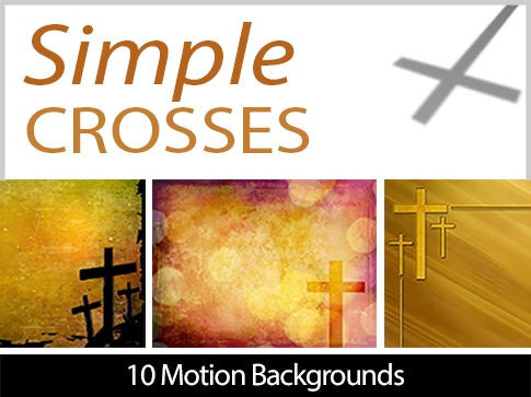 Simple Crosses Motion Backgrounds Collection