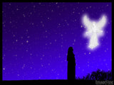 the messenger star nativity background