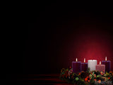 the traditional advent wreath week 1 candle4