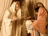 nativity backgrounds simeons blessing on jesus