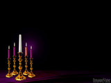 a traditional advent candle set week 4